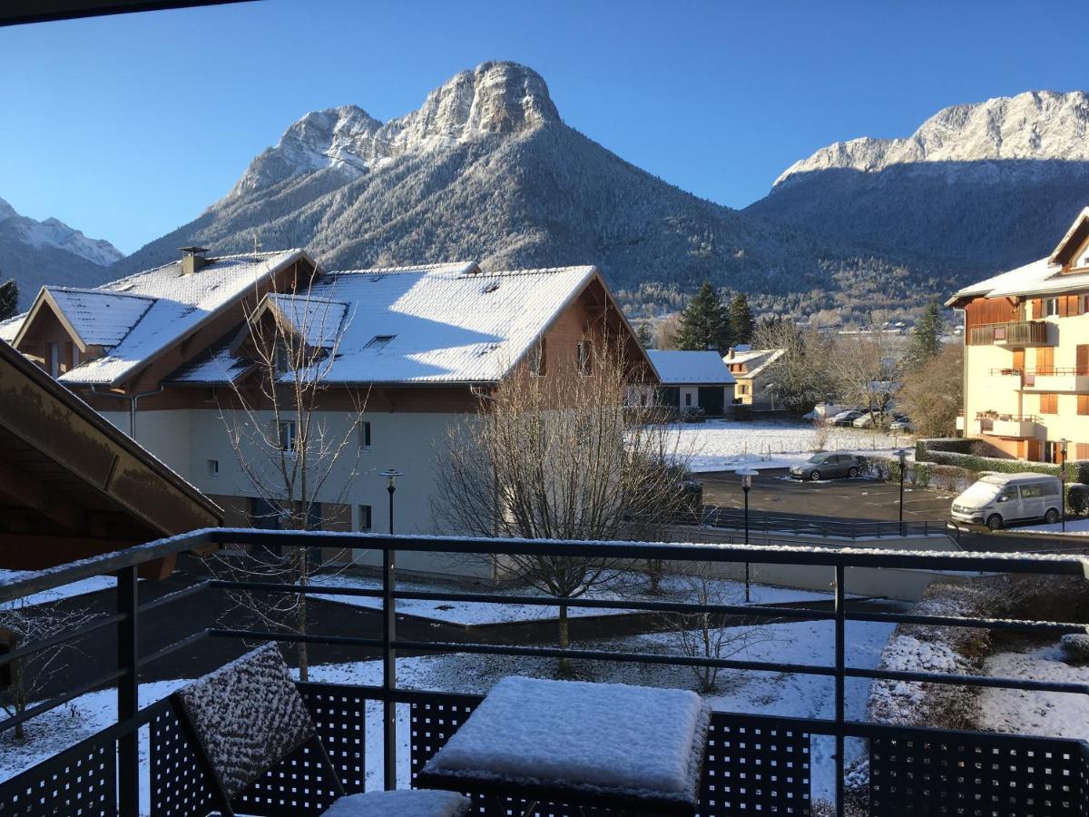 Appartement Plein Centre Village, Vue Montagnes, Proximite Immediate Lac Doussard Eksteriør billede