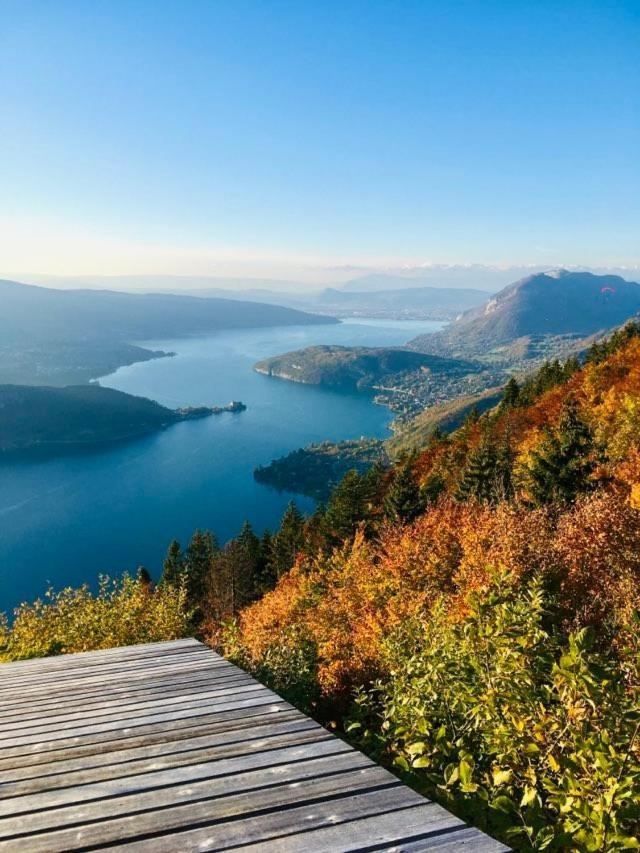 Appartement Plein Centre Village, Vue Montagnes, Proximite Immediate Lac Doussard Eksteriør billede